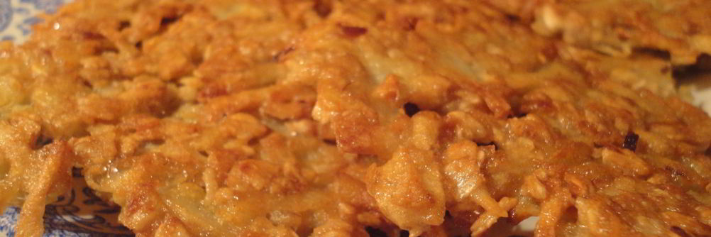 Драники с геркулесом