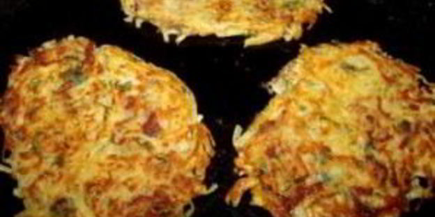 драники с колбасой