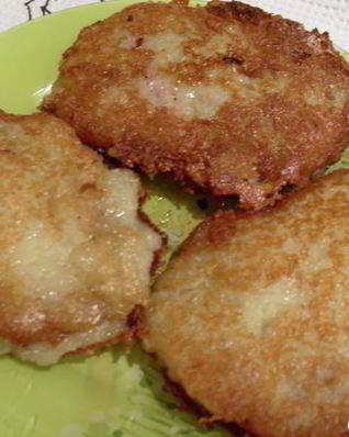 Драники с мясом