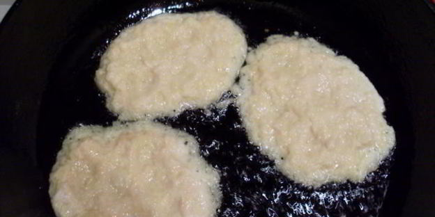 драники с мясом