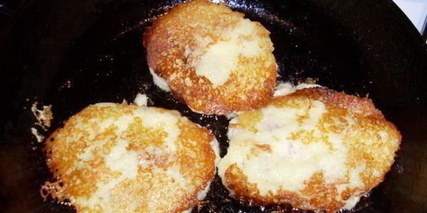 драники с мясом