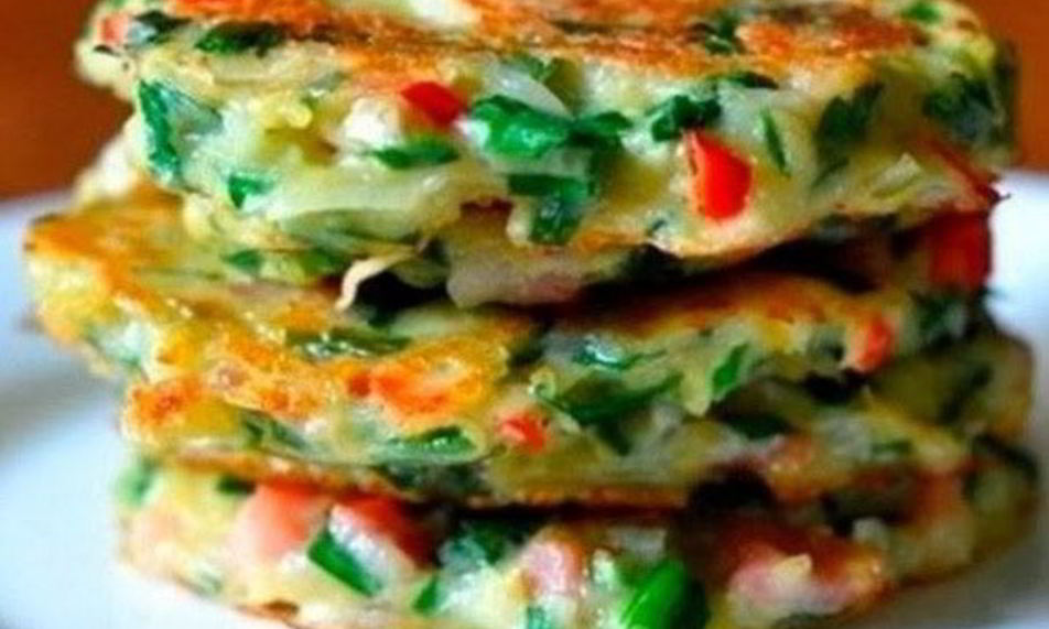 Рецепт драников с овощами