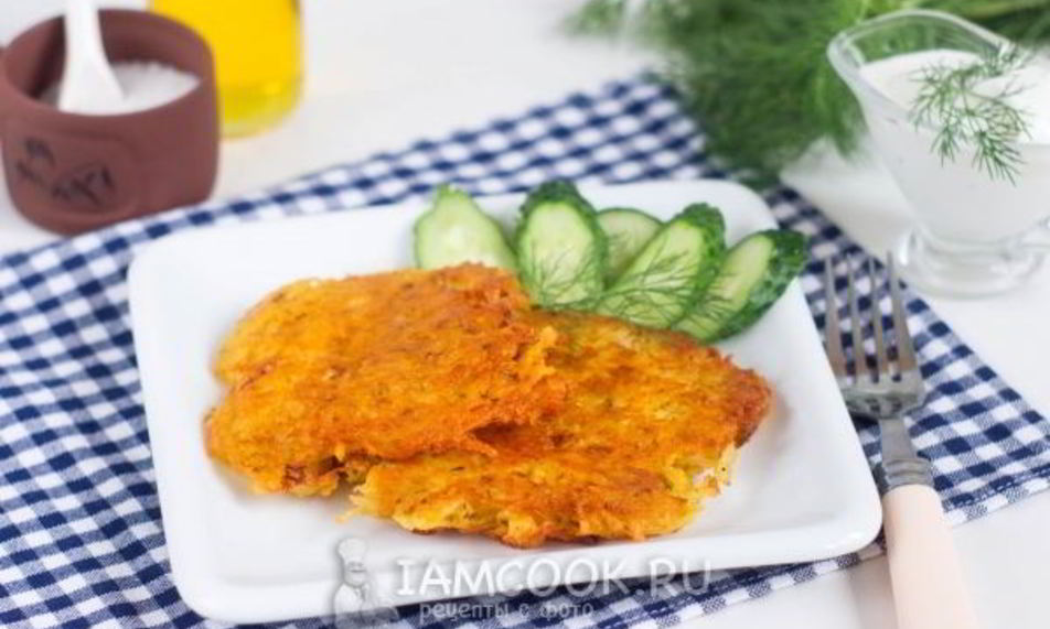 Рецепт драников с сыром без яиц