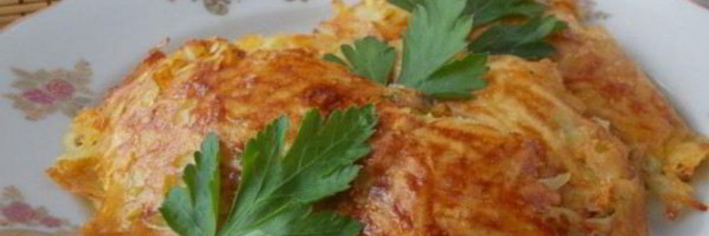 Драники с сыром