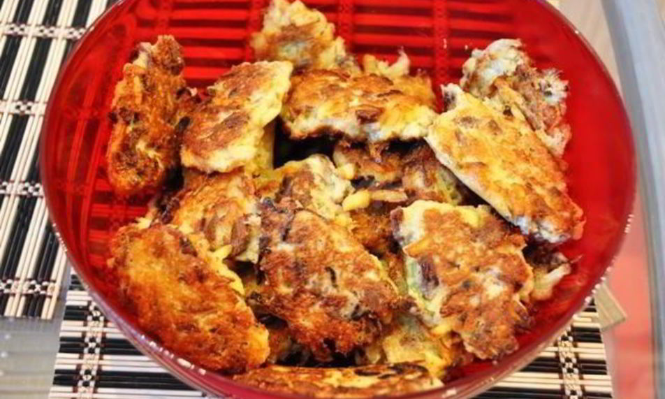 Рецепт драников с телятиной и твердым сыром