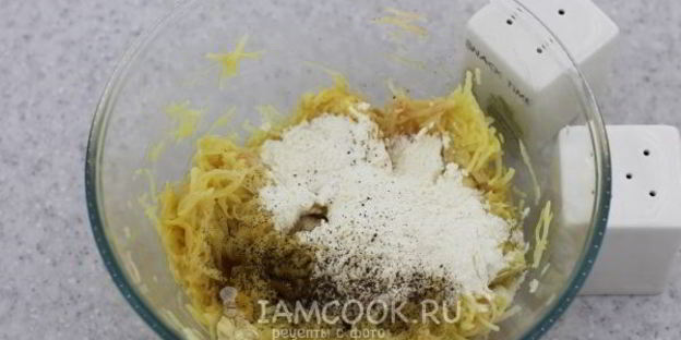 драники с яблоком