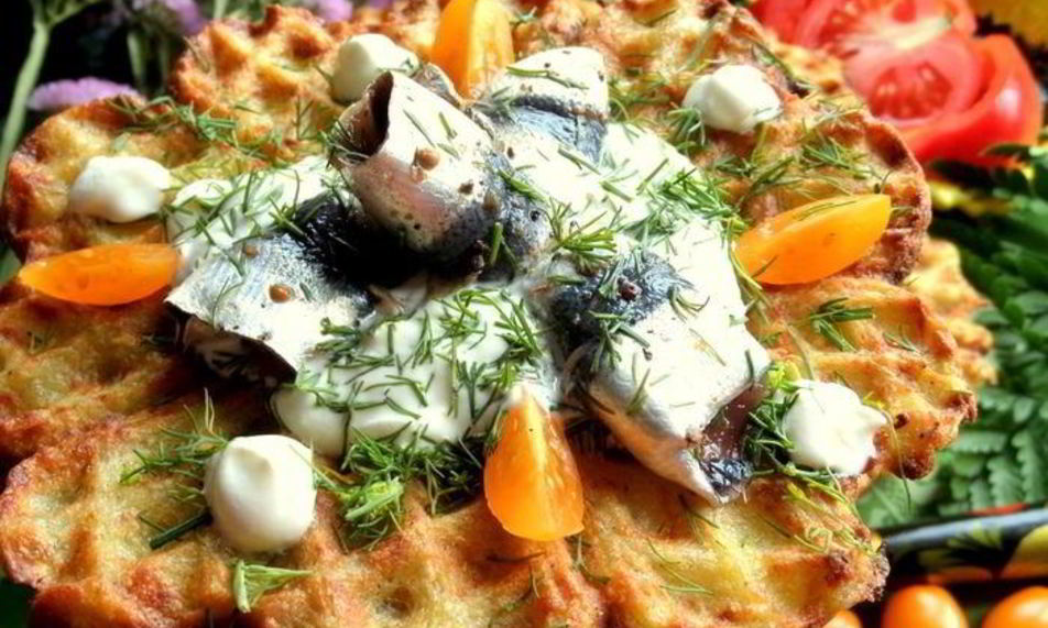 Рецепт драников в вафельнице