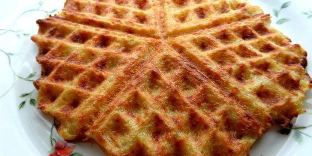драники в вафельнице