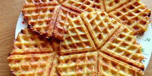 драники в вафельнице