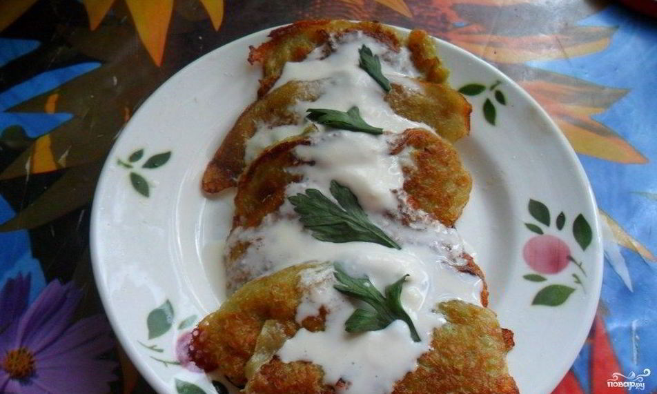 Рецепт картофельно-кабачковых драники