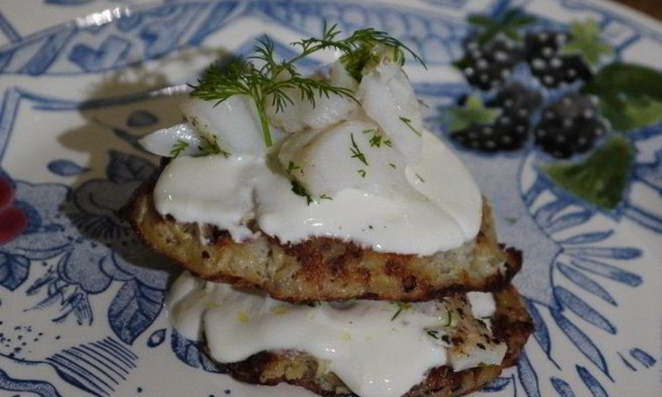 Рецепт картофельных драников с треского