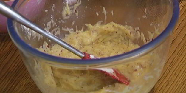 картофельные драники с треской