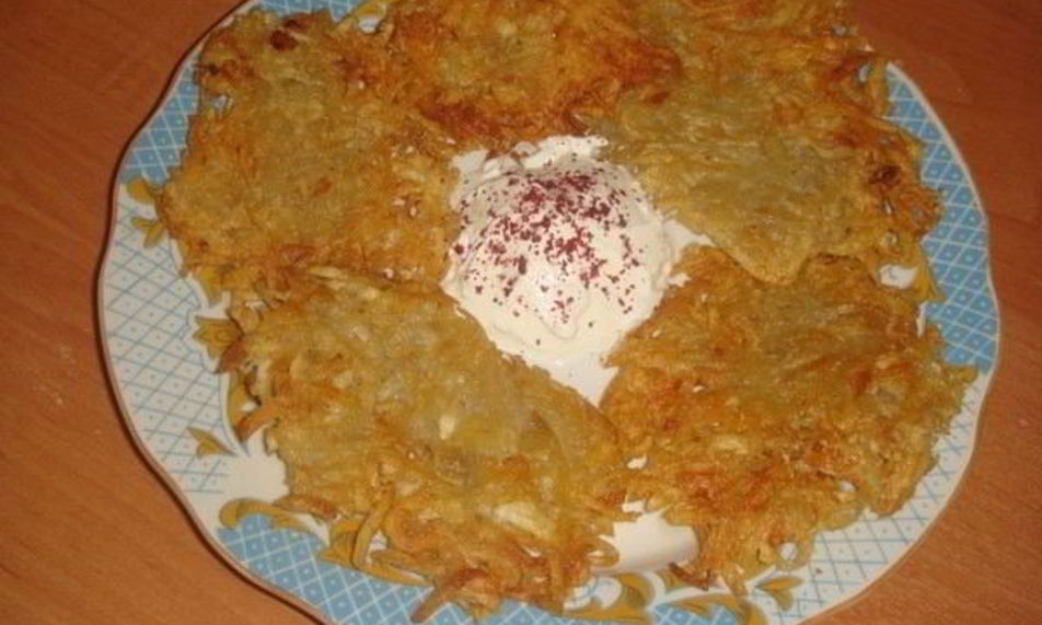 Рецепт хрустящих картофельных оладий-драников