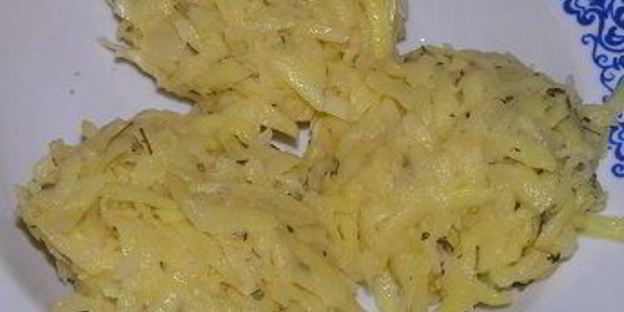 постные драники с базиликом