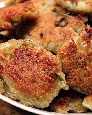 Постные драники