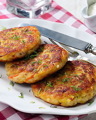 Рыбные драники