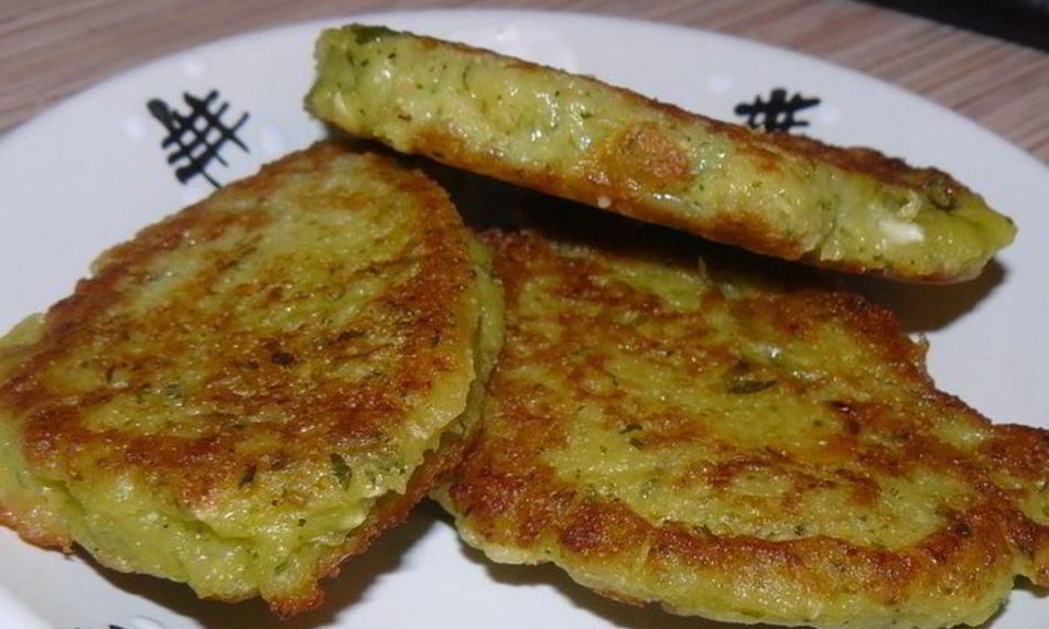 Рецепт зеленушек — драников с зеленью