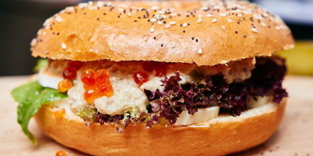 бейгл с форшмаком