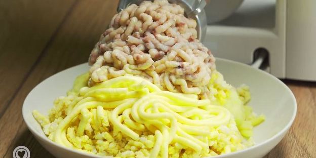 форшмак из селедки с яблоком