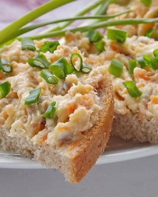 Форшмак с морковью