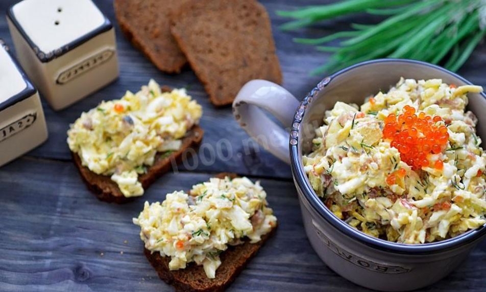 Рецепт форшмака с сыром