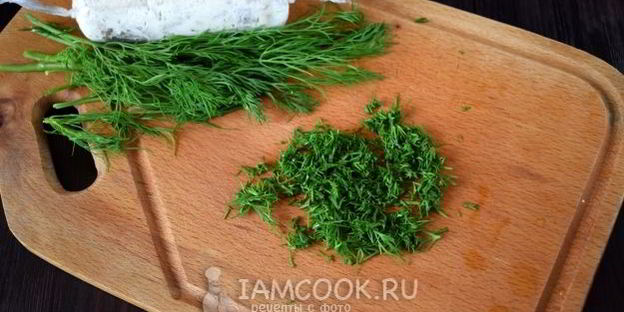 форшмак с творожным сыром