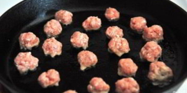 фрикадельки из фарша индейки