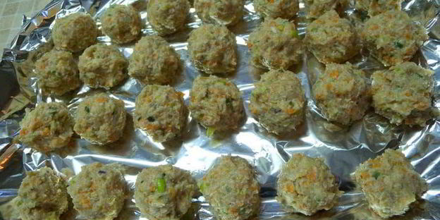 фрикадельки из индейки и стручковой фасоли