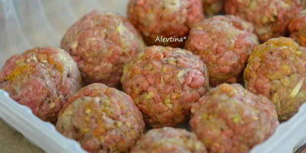 фрикадельки по-мароккански из говядины