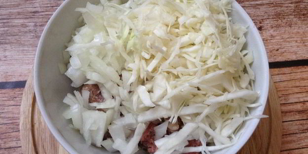 фрикадельки с капустой в духовке