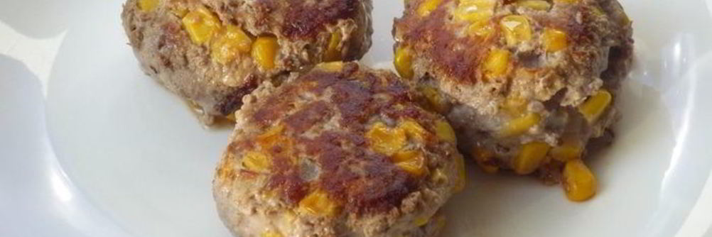 Фрикадельки с кукурузой