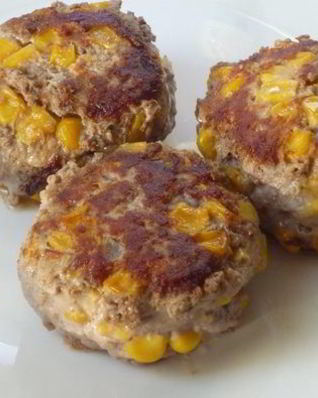 Фрикадельки с кукурузой
