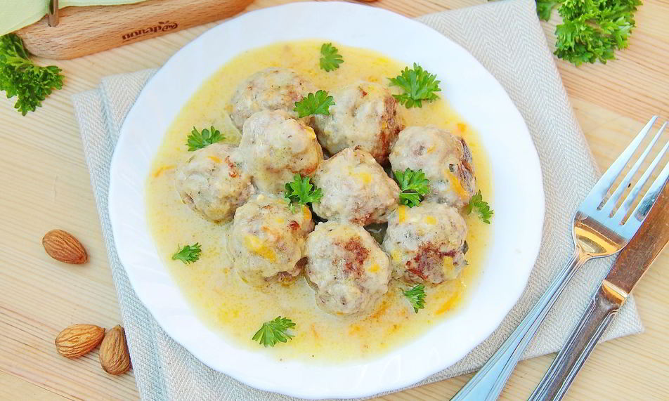 Рецепт фрикаделек с пармезаном и миндалем