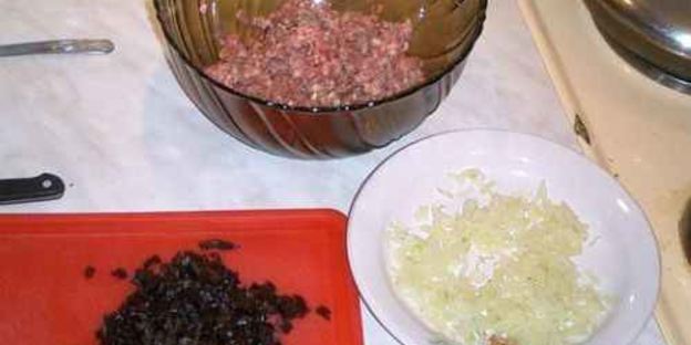 фрикадельки с печеным картофелем