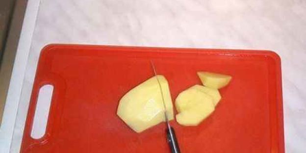 фрикадельки с печеным картофелем