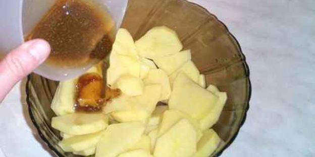 фрикадельки с печеным картофелем