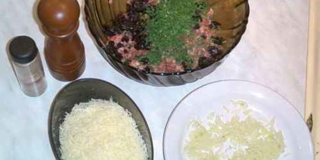 фрикадельки с печеным картофелем