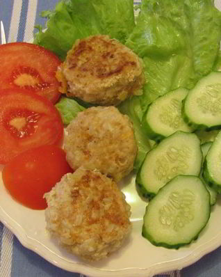 Фрикадельки с рисом