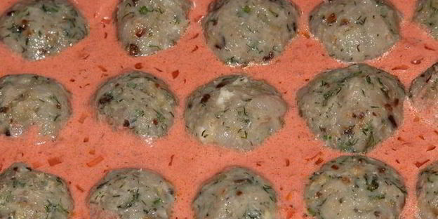 фрикадельки с сюрпризом