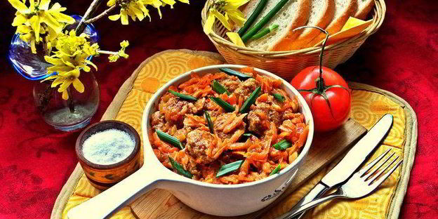 фрикадельки в моркови