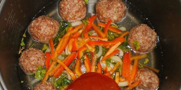 фрикадельки в мультиварке