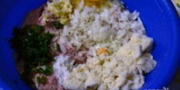 фрикадельки в сырной шубке