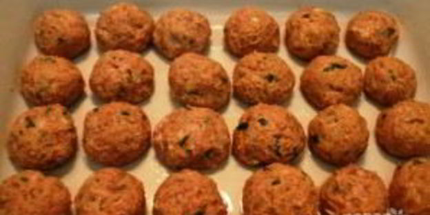 фрикадельки в сырной шубке