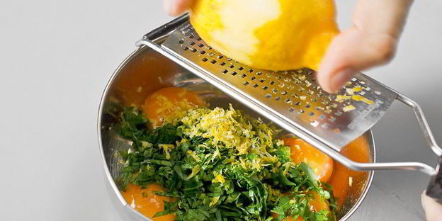 карбонара с цукини и фрикадельками