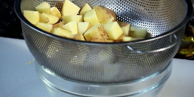 куриные фрикадельки с пюре