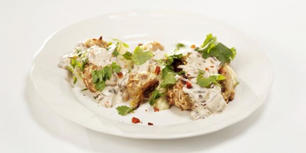 куриные фрикадельки с пюре