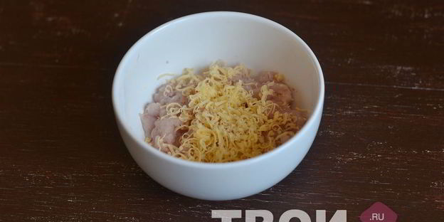 куриные фрикадельки с сыром