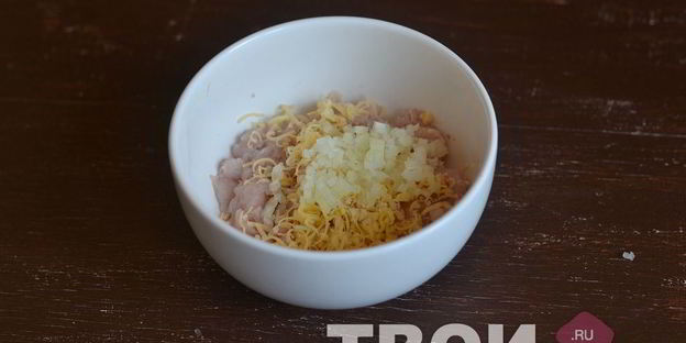 куриные фрикадельки с сыром