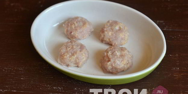 куриные фрикадельки с сыром