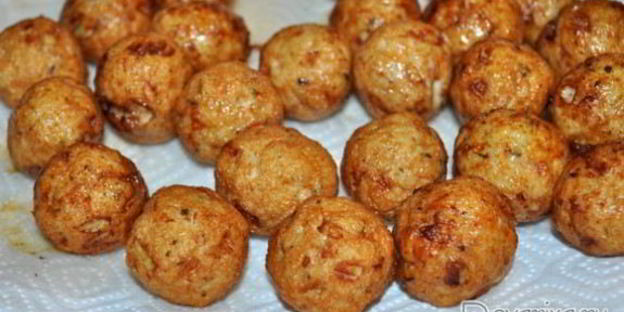 куриные фрикадельки во фритюре